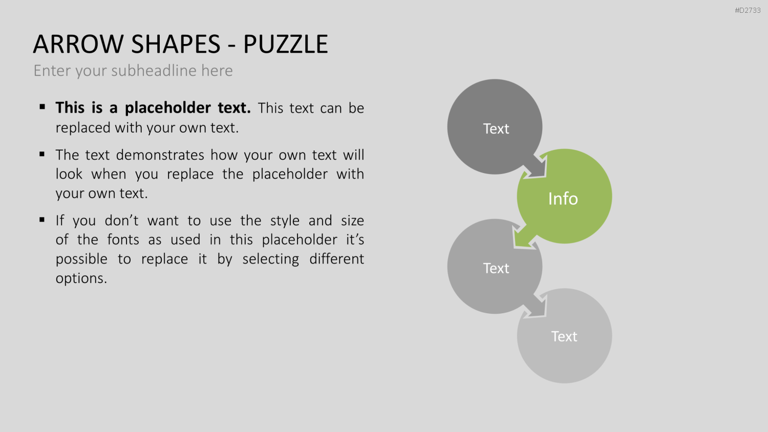Pfeile - Toolbox 2D PowerPoint-Vorlage
