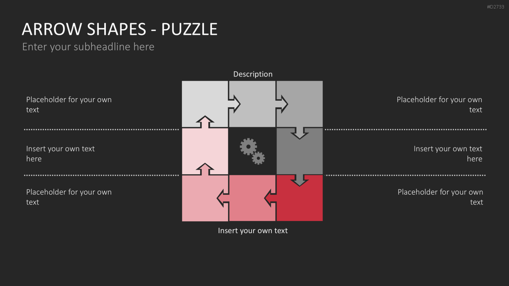 Pfeile - Toolbox 2D PowerPoint-Vorlage