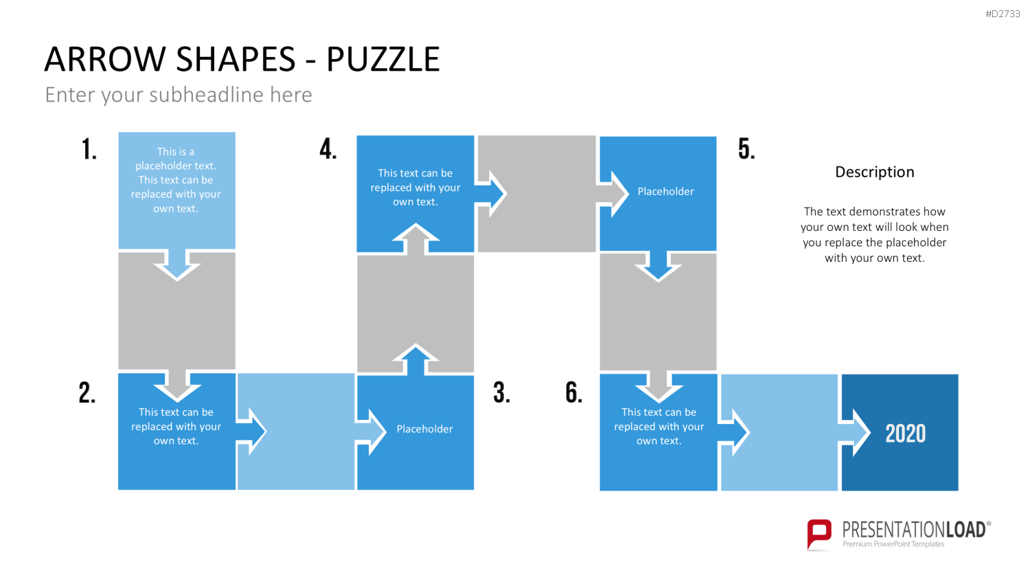 Pfeile - Toolbox 2D PowerPoint-Vorlage