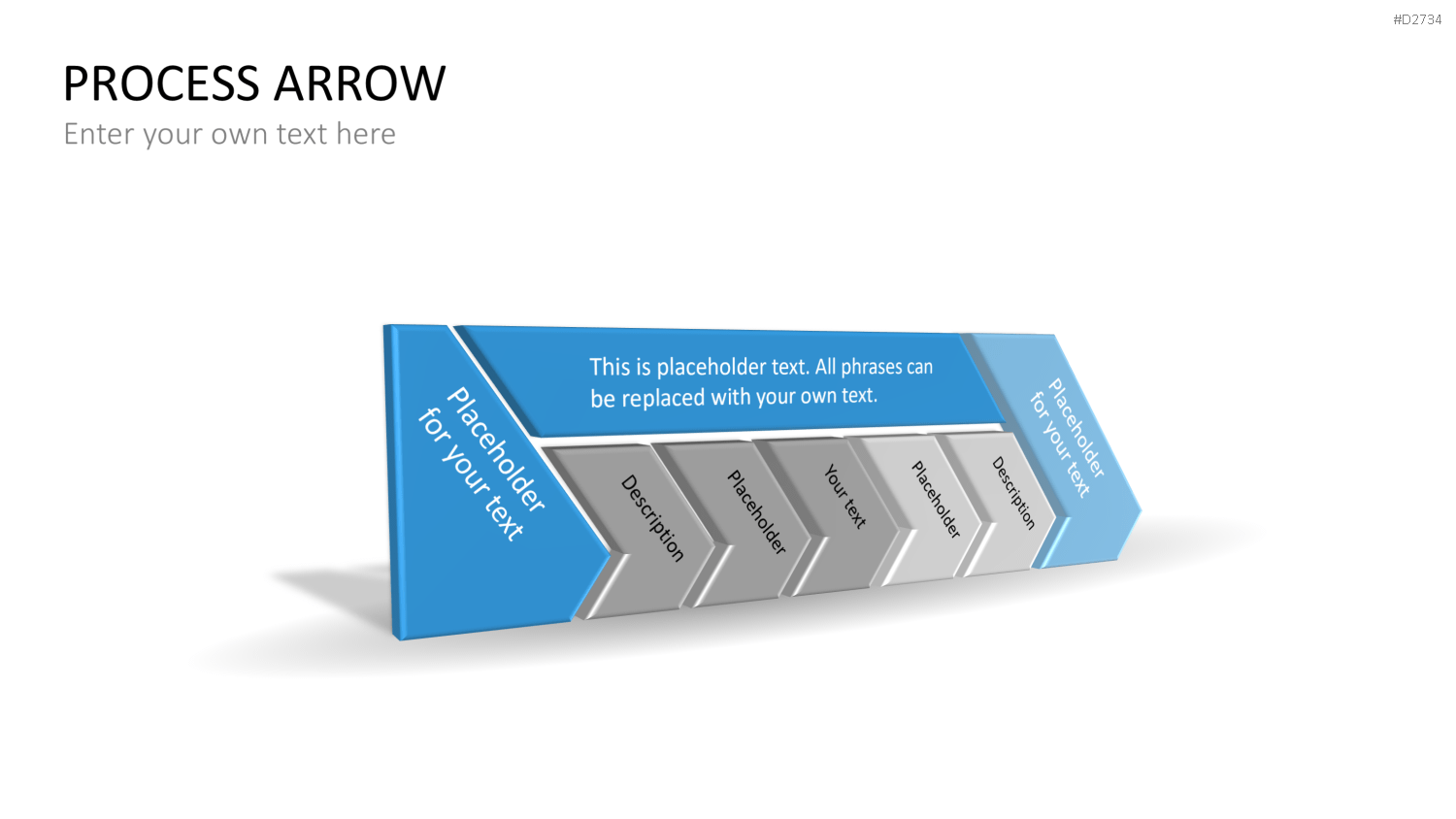 Pfeile - Toolbox 3D PowerPoint-Vorlage