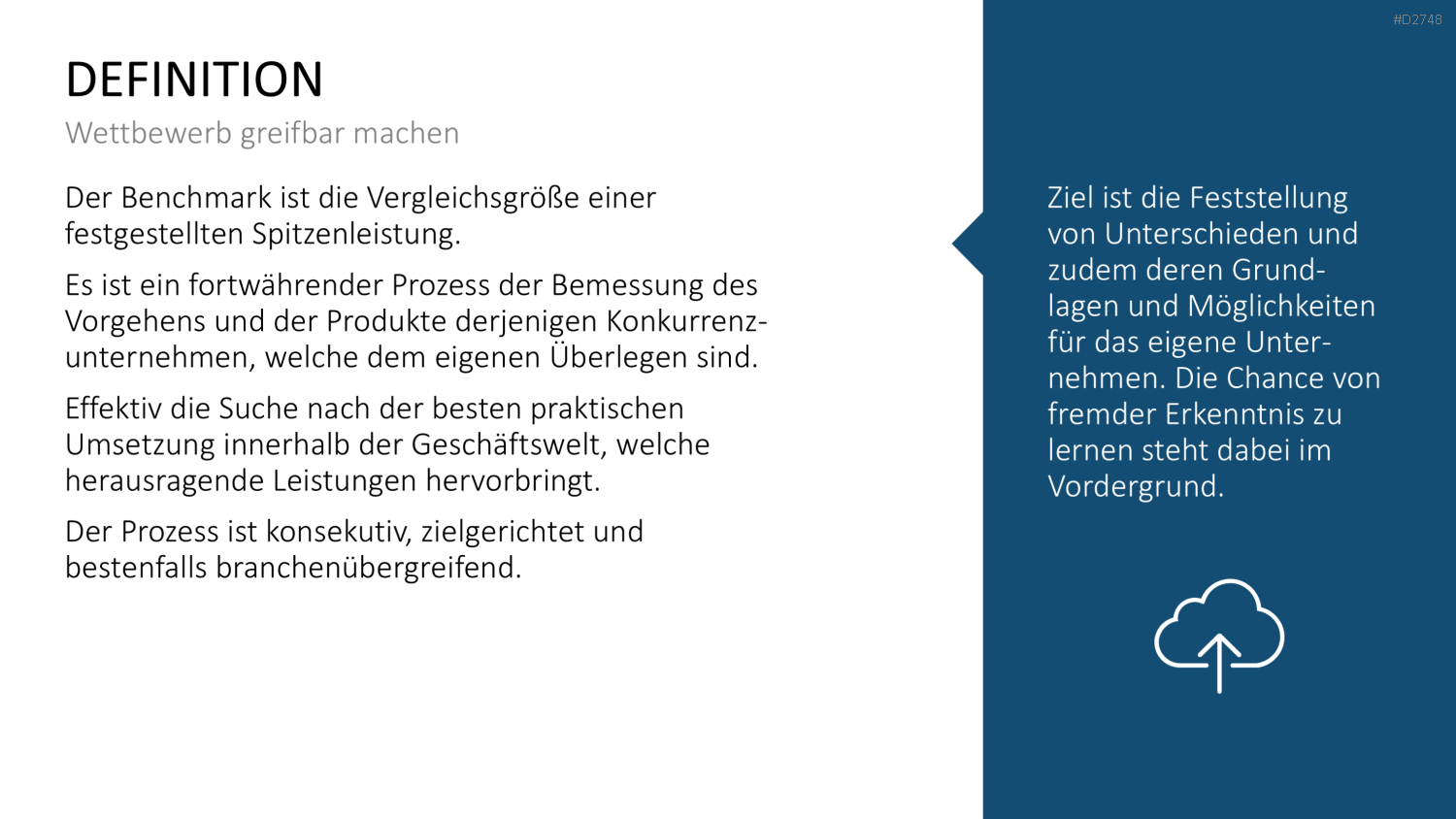 Benchmarking PowerPoint-Vorlage
