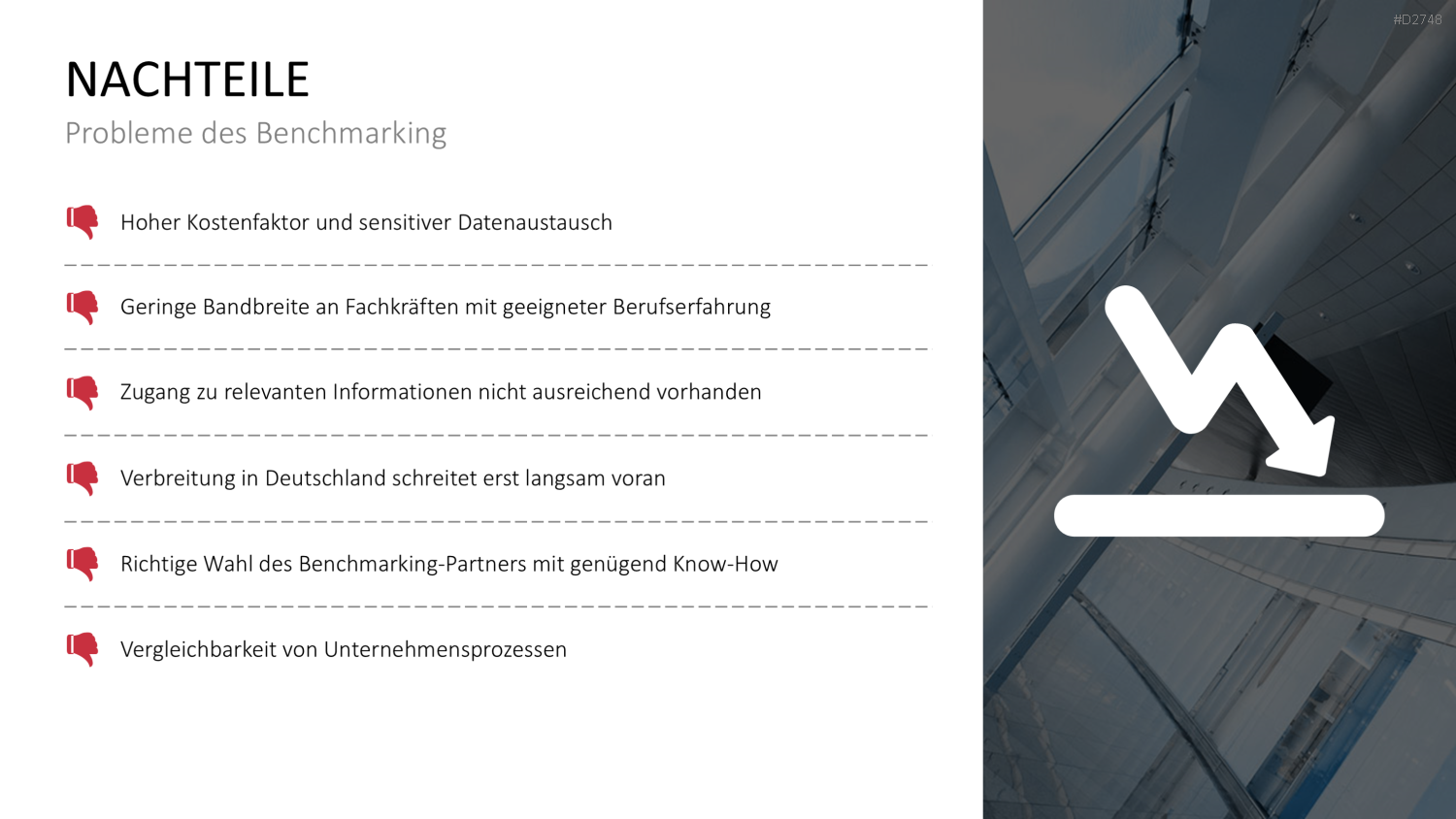 Benchmarking PowerPoint-Vorlage