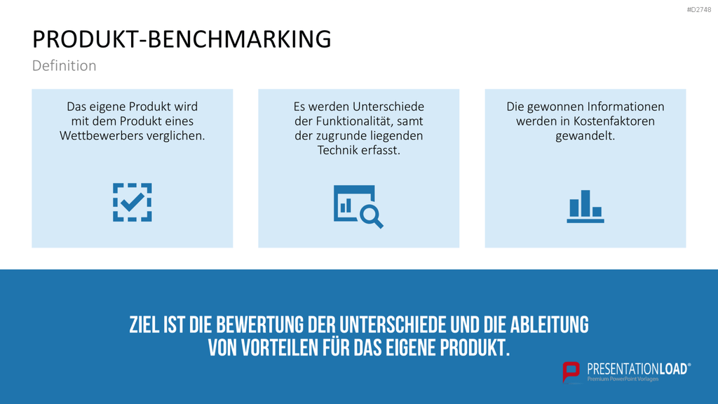 Benchmarking PowerPoint-Vorlage