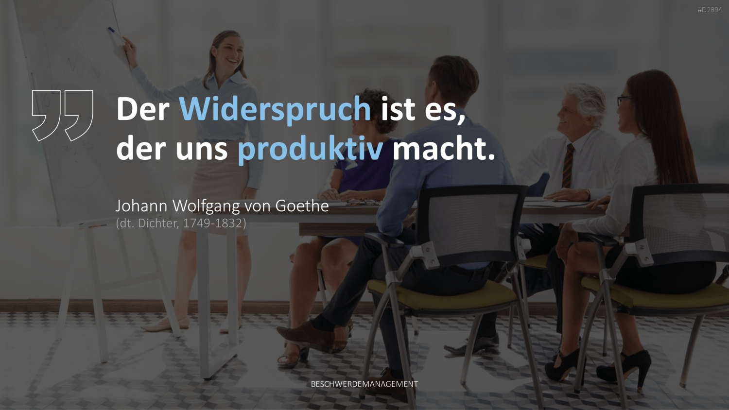 Beschwerdemanagement PowerPoint-Vorlage