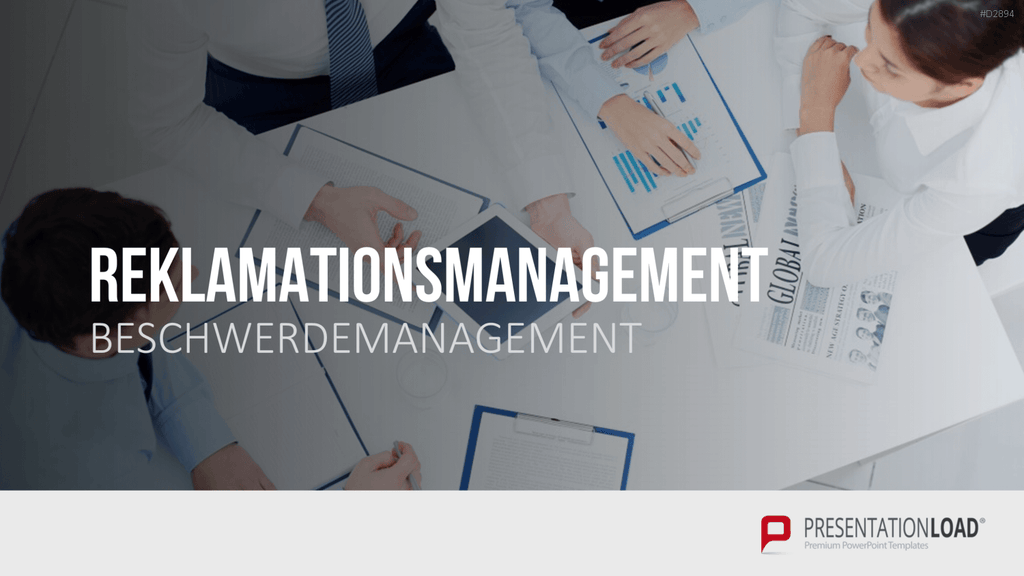 Beschwerdemanagement PowerPoint-Vorlage
