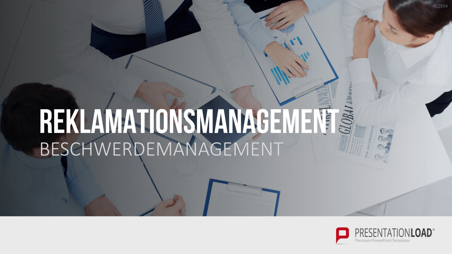 Beschwerdemanagement PowerPoint-Vorlage