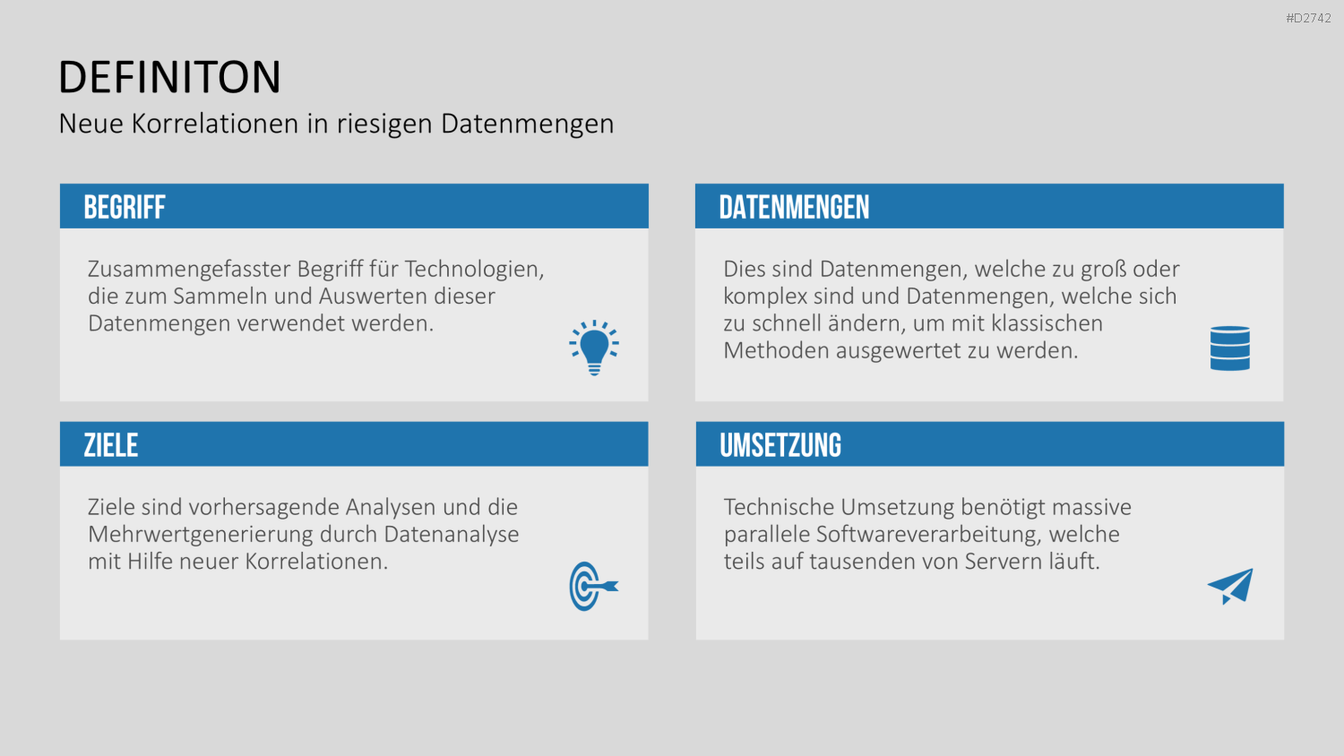 Big Data PowerPoint-Vorlage