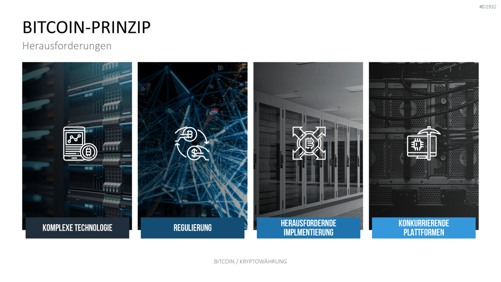 Bitcoin / Kryptowährung PowerPoint-Vorlage