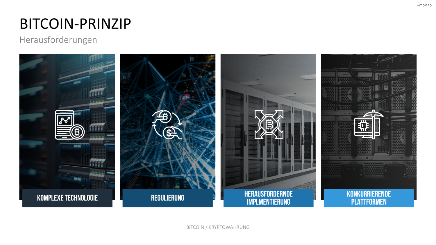 Bitcoin / Kryptowährung PowerPoint-Vorlage