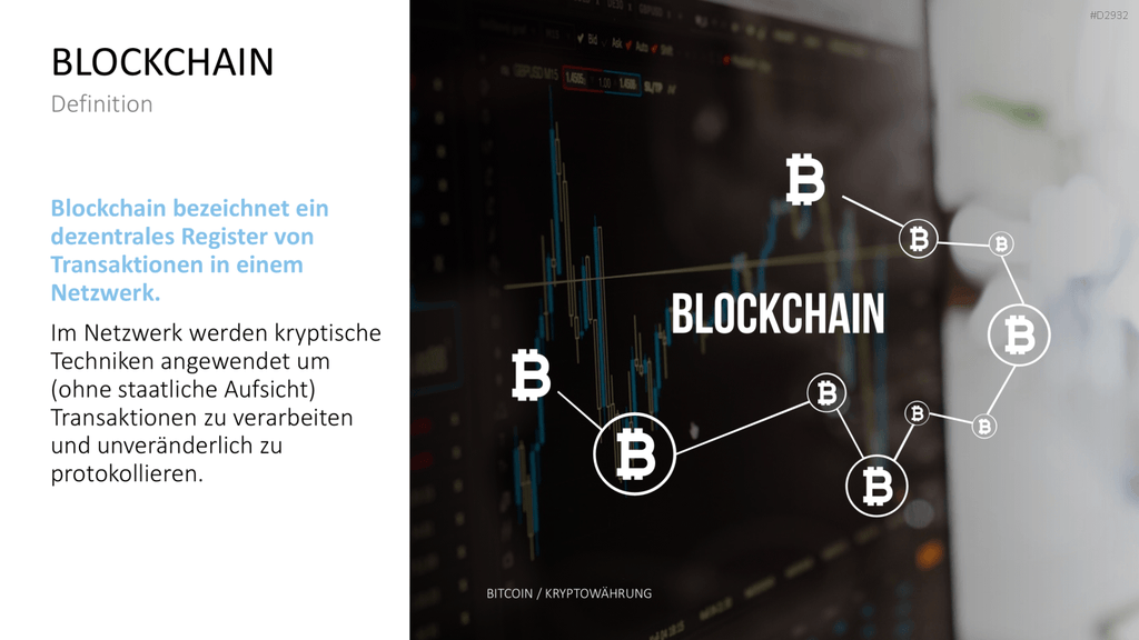 Bitcoin / Kryptowährung PowerPoint-Vorlage