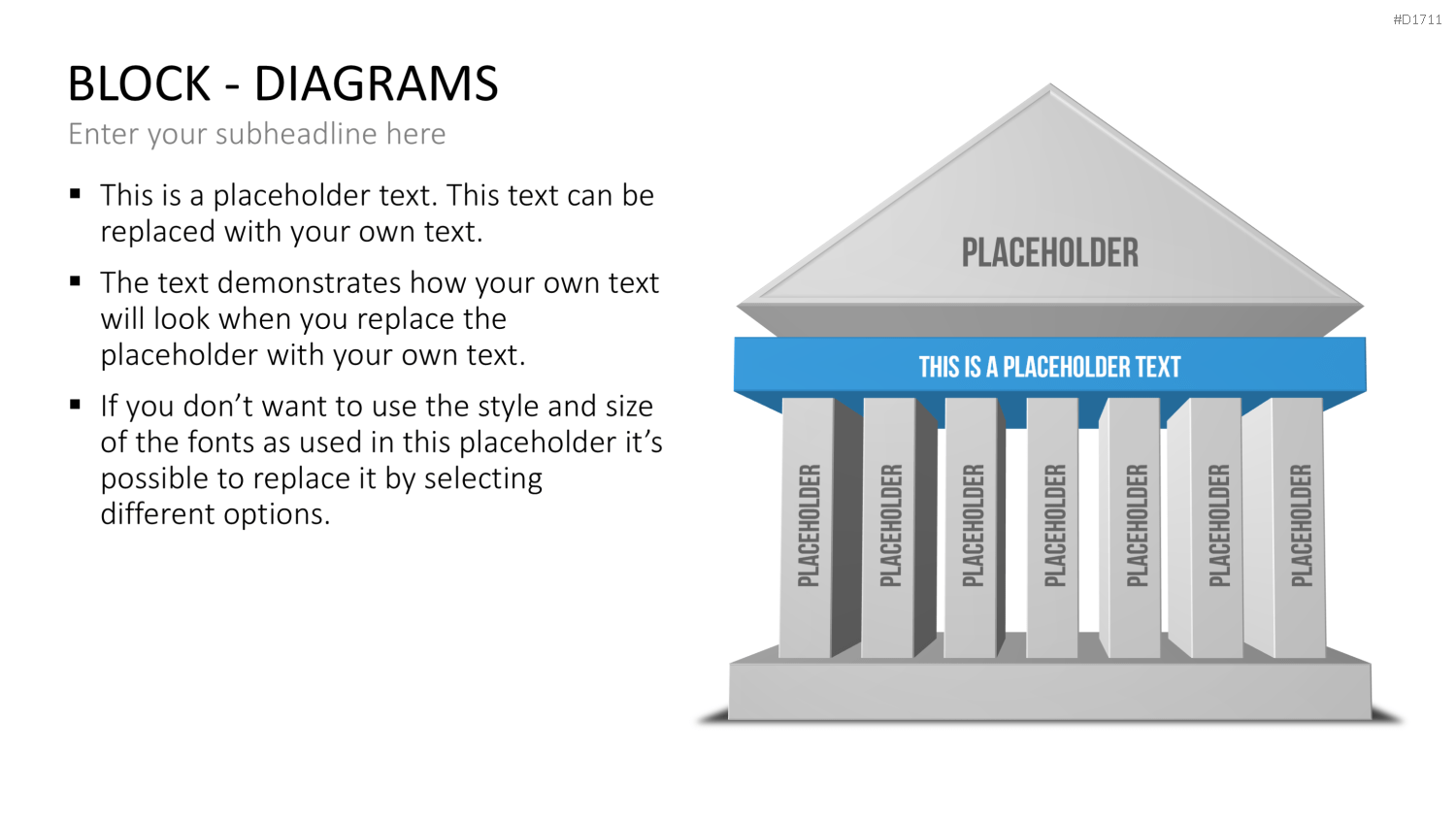 Block Diagramme PowerPoint-Vorlage