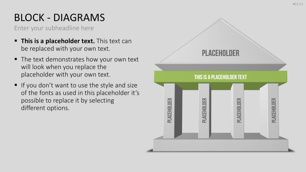 Block Diagramme PowerPoint-Vorlage