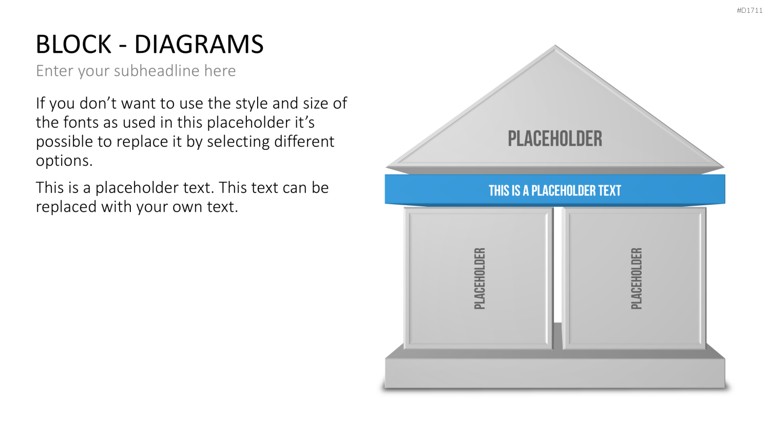 Block Diagramme PowerPoint-Vorlage