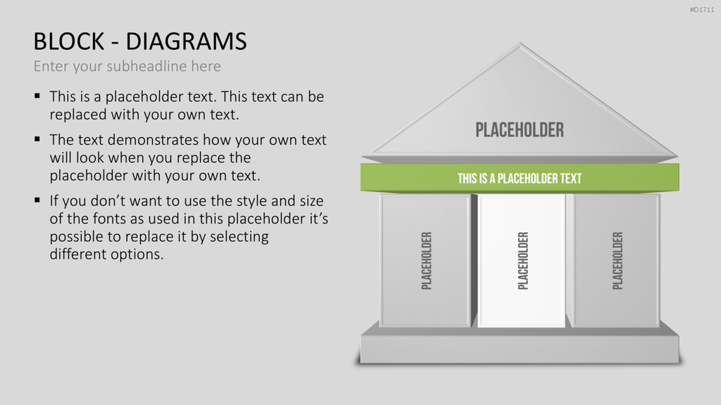 Block Diagramme PowerPoint-Vorlage