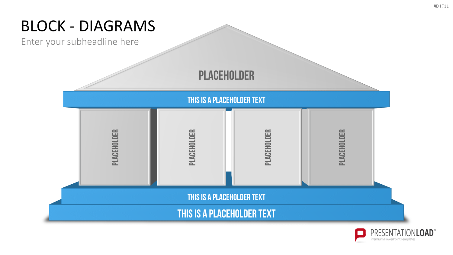 Block Diagramme PowerPoint-Vorlage
