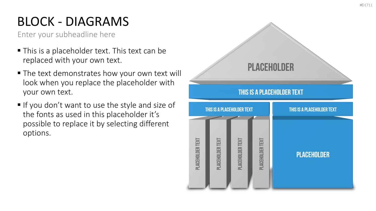 Block Diagramme PowerPoint-Vorlage