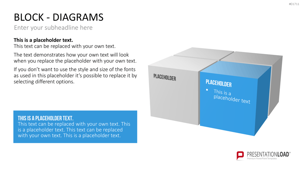Block Diagramme PowerPoint-Vorlage