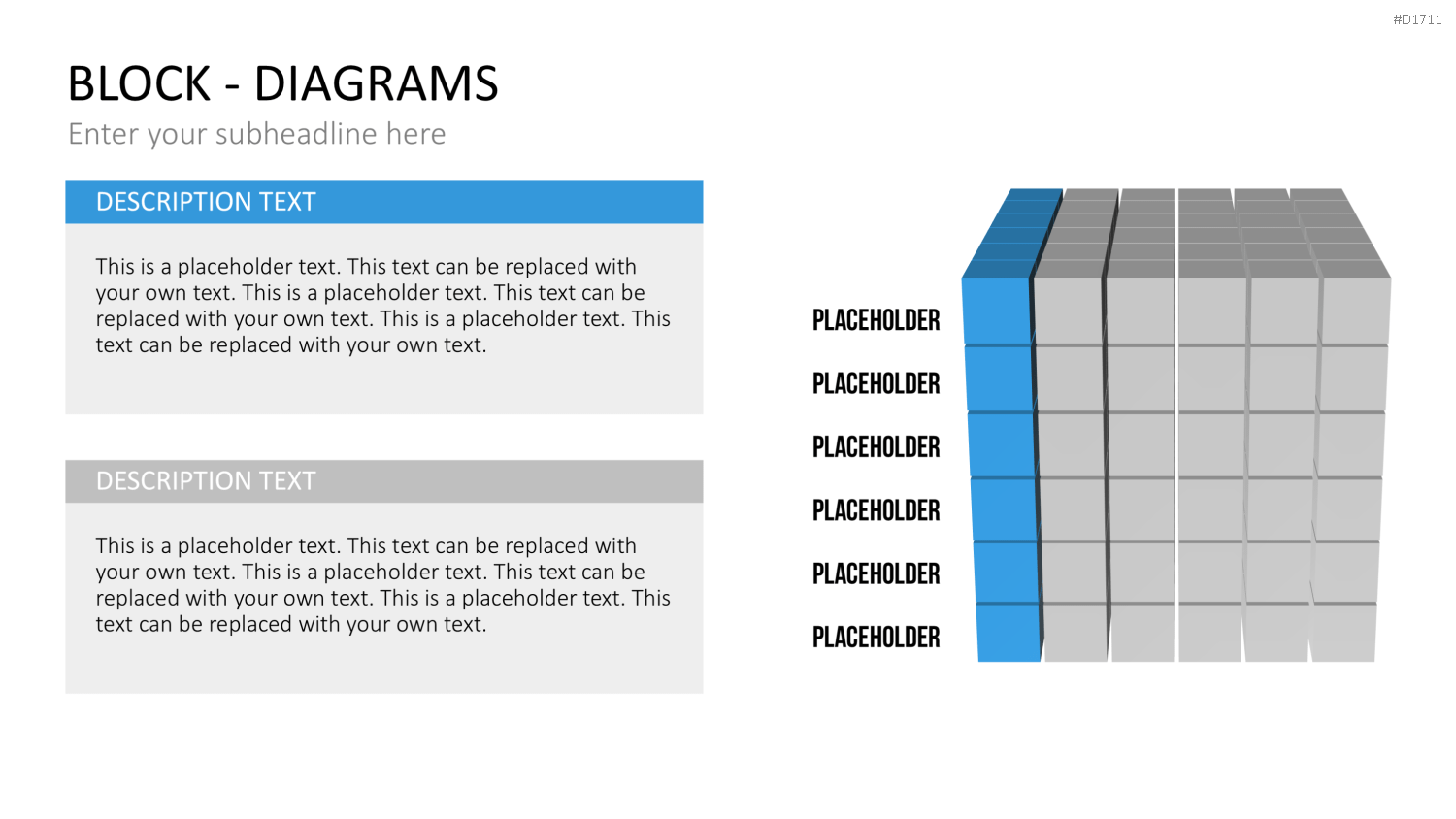 Block Diagramme PowerPoint-Vorlage