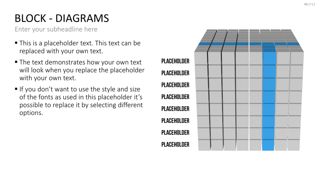 Block Diagramme PowerPoint-Vorlage