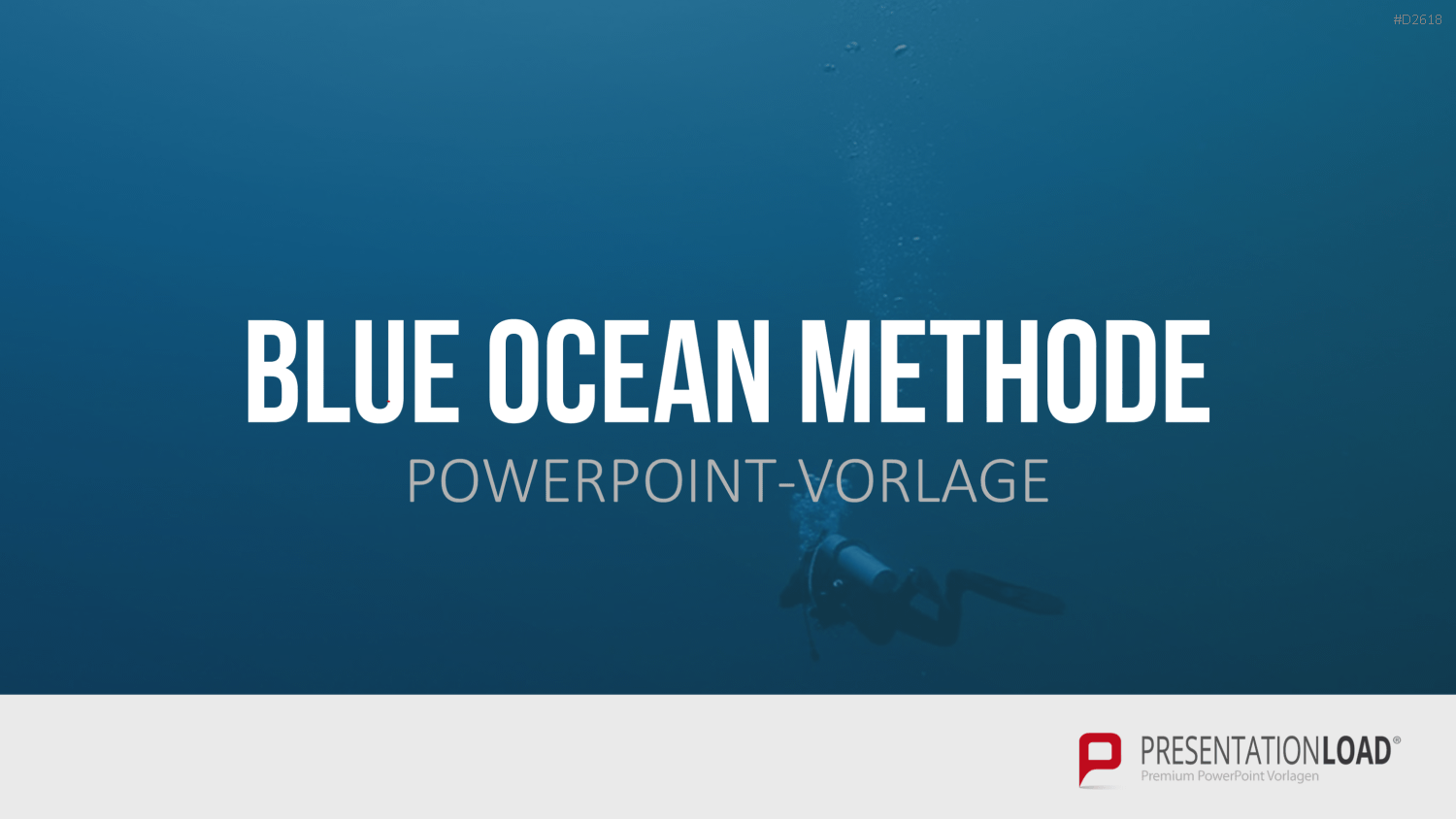 Blue-Ocean-Methode PowerPoint-Vorlage