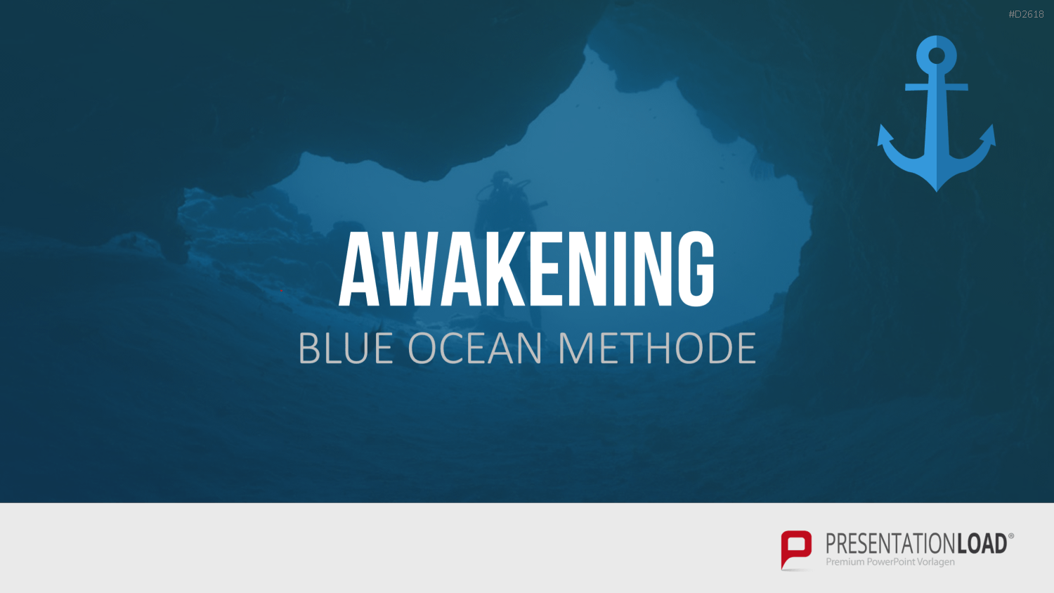 Blue-Ocean-Methode PowerPoint-Vorlage