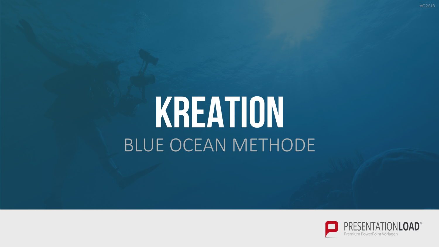 Blue-Ocean-Methode PowerPoint-Vorlage