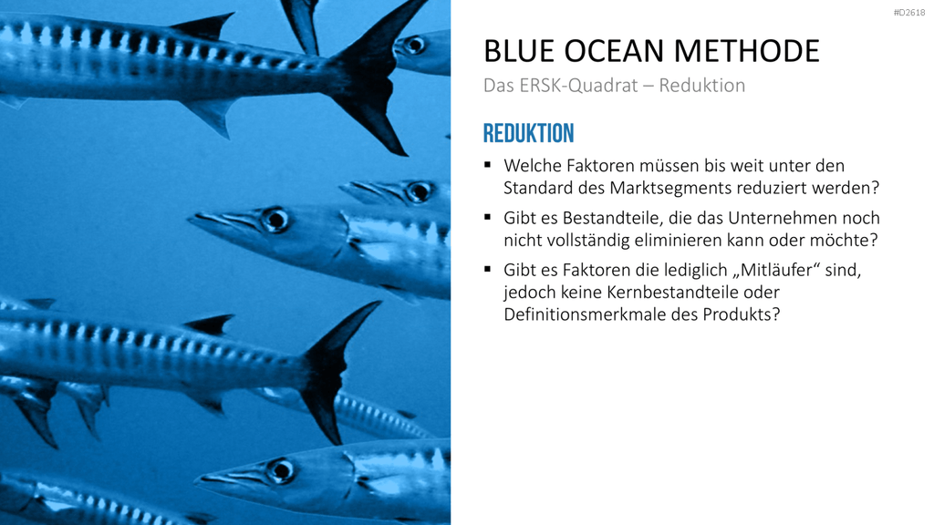 Blue-Ocean-Methode PowerPoint-Vorlage