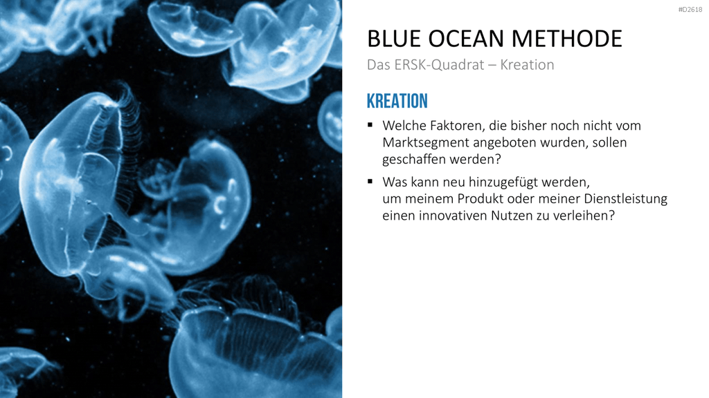 Blue-Ocean-Methode PowerPoint-Vorlage