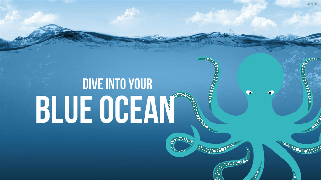 Blue-Ocean-Methode PowerPoint-Vorlage