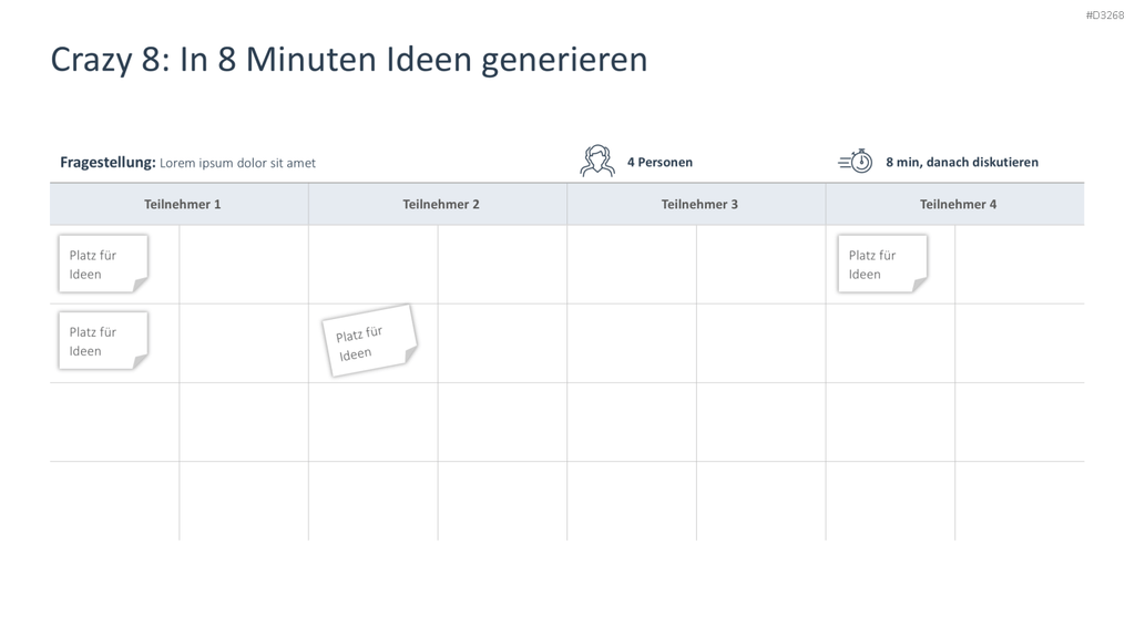 Brainstorming PowerPoint-Vorlage