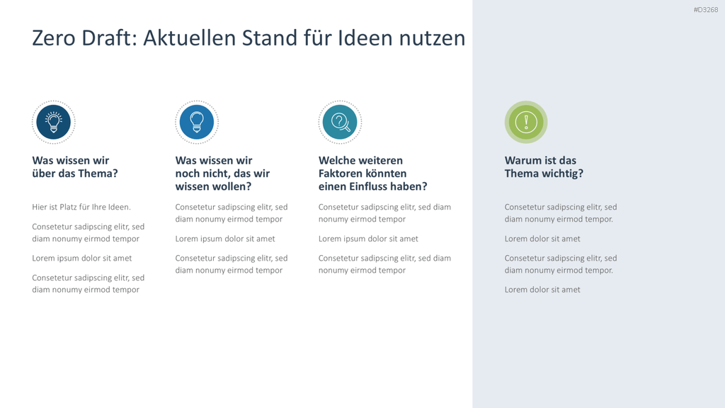 Brainstorming PowerPoint-Vorlage