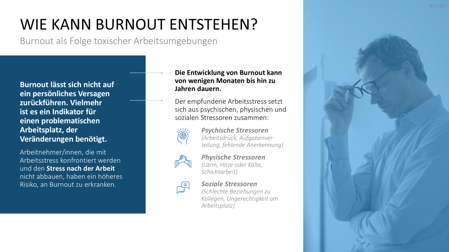 Burnout & Resilienz PowerPoint-Vorlage