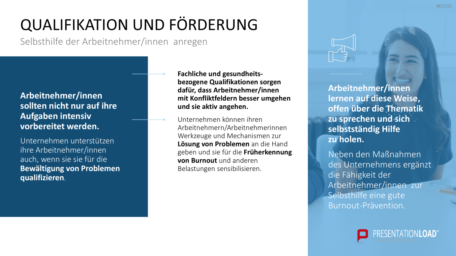 Burnout & Resilienz PowerPoint-Vorlage