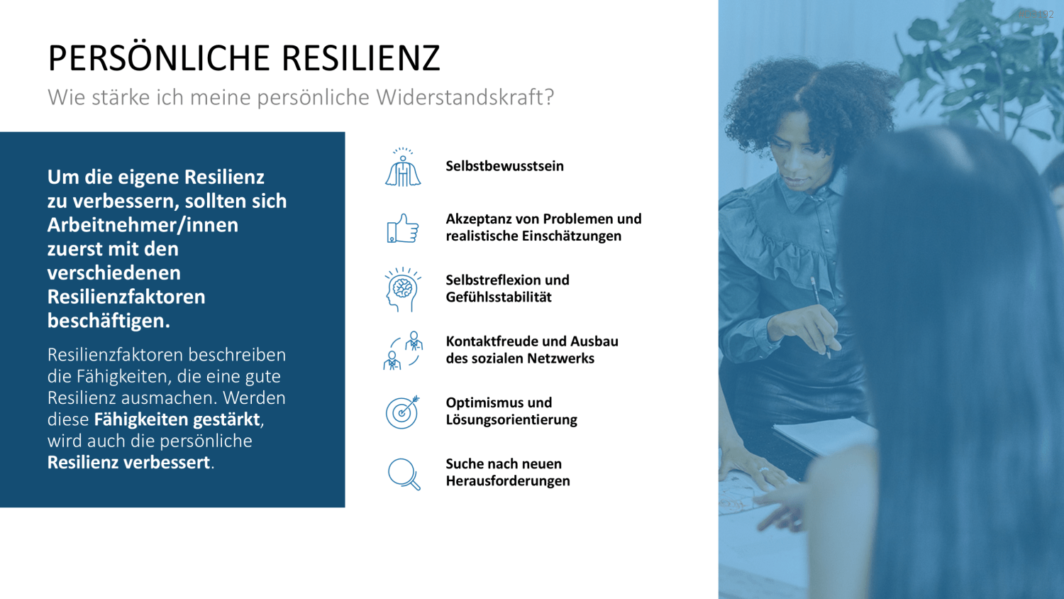 Burnout & Resilienz PowerPoint-Vorlage