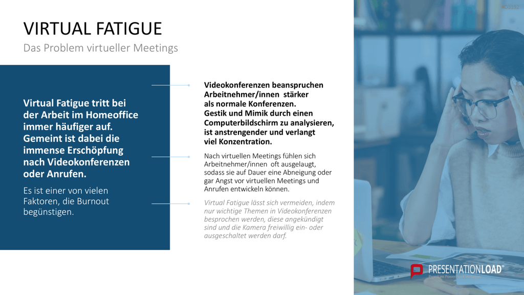 Burnout & Resilienz PowerPoint-Vorlage