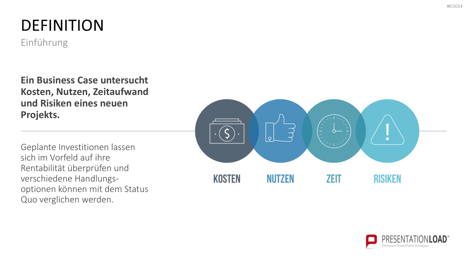 Business Case PowerPoint-Vorlage