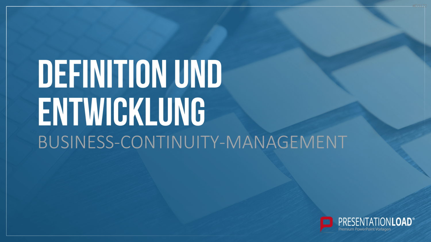 Business-Continuity-Management PowerPoint-Vorlage