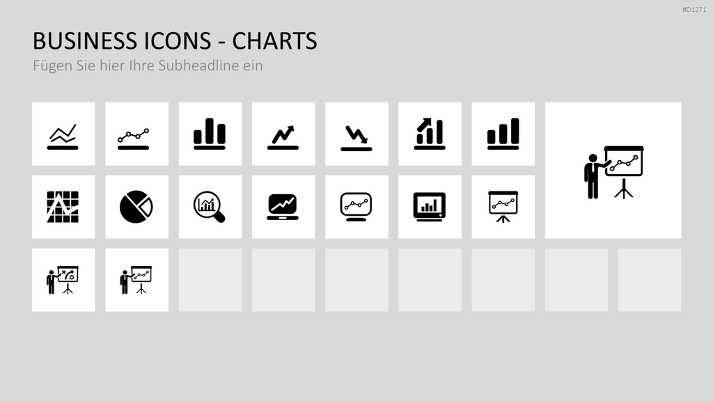 Business Icons PowerPoint-Vorlage