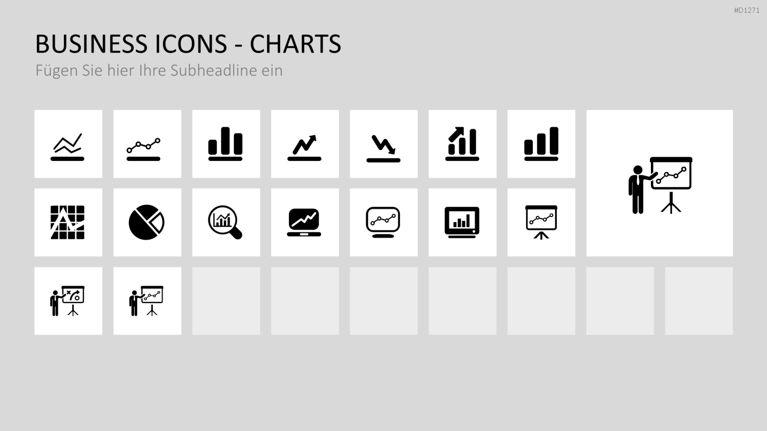 Business Icons PowerPoint-Vorlage