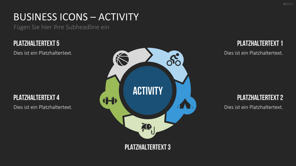 Business Icons PowerPoint-Vorlage
