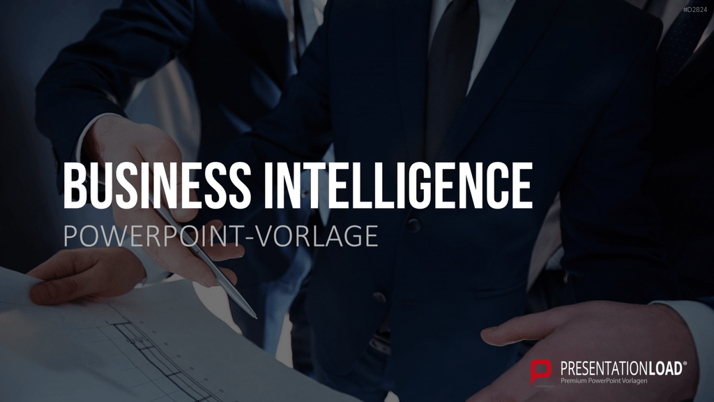 Business Intelligence PowerPoint-Vorlage