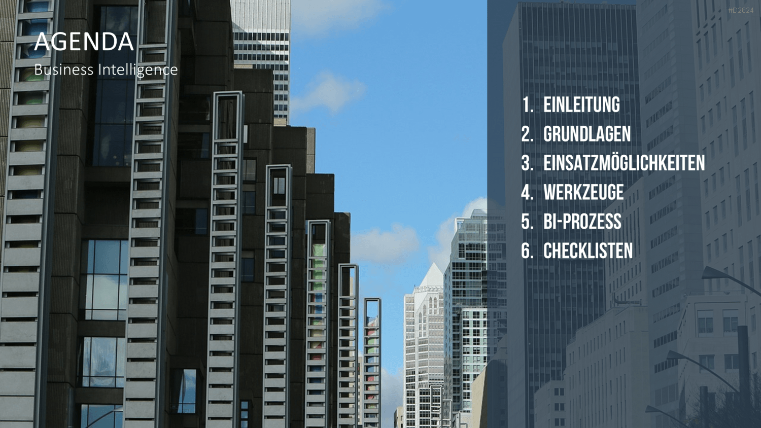 Business Intelligence PowerPoint-Vorlage