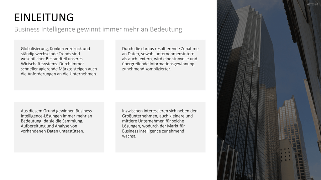 Business Intelligence PowerPoint-Vorlage