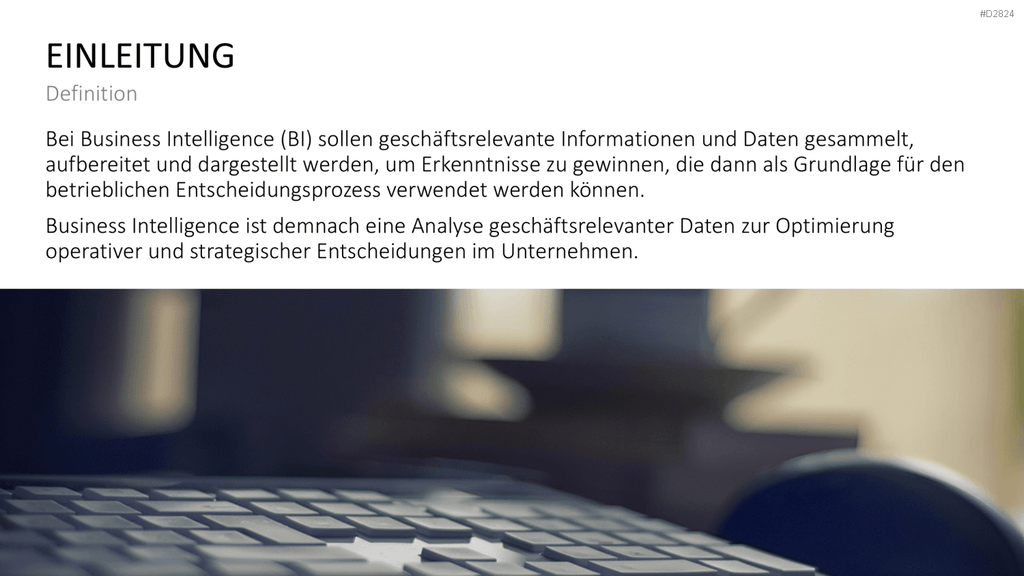 Business Intelligence PowerPoint-Vorlage