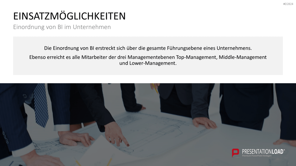 Business Intelligence PowerPoint-Vorlage