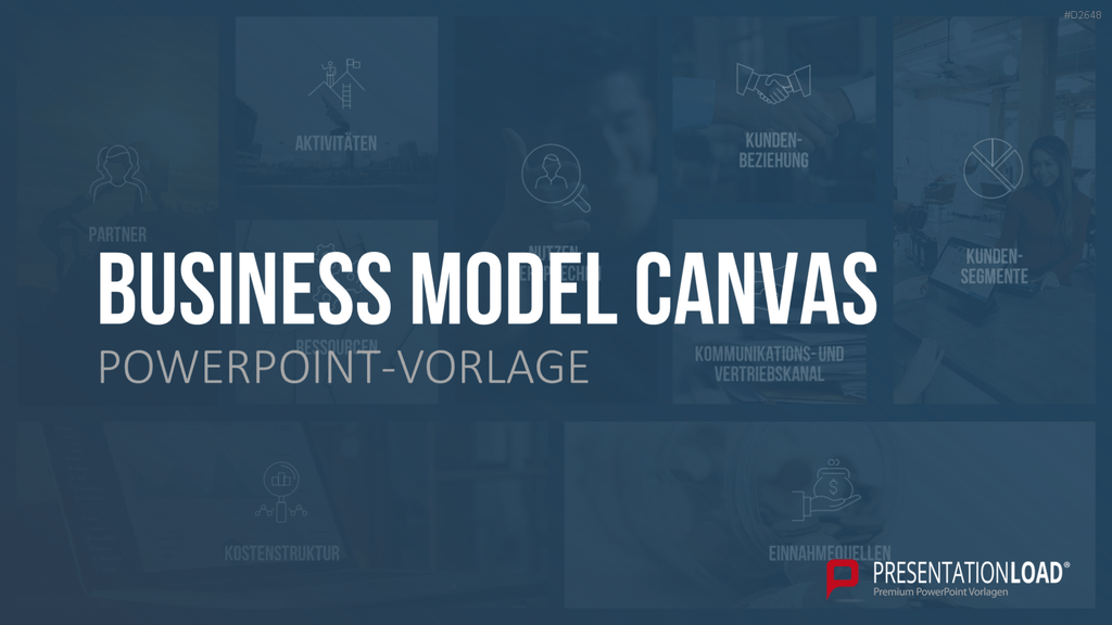 Business Model Canvas (Deutsch) Vorlage