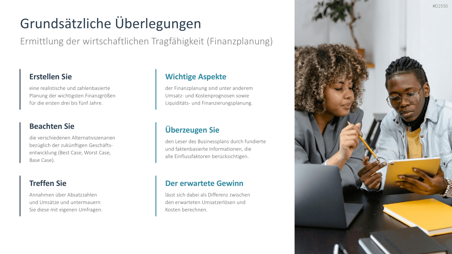 Businessplan PowerPoint-Vorlage