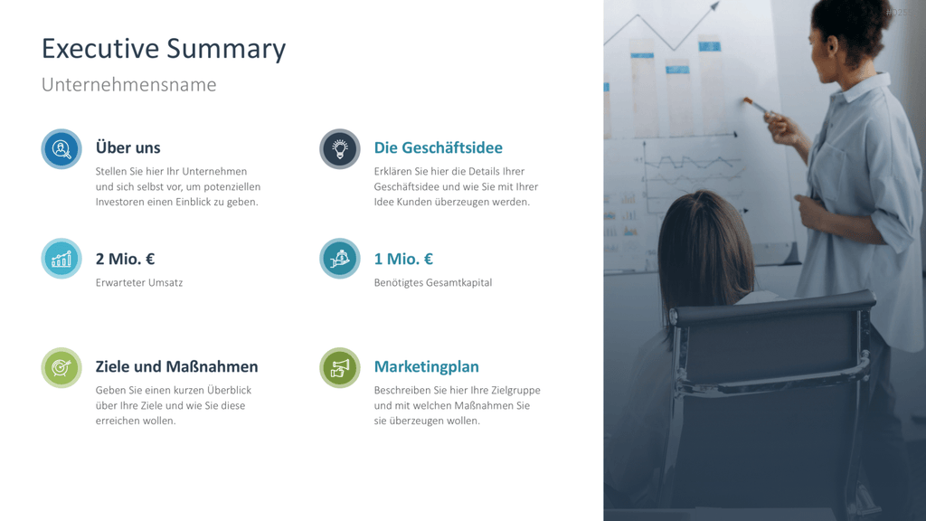Businessplan PowerPoint-Vorlage