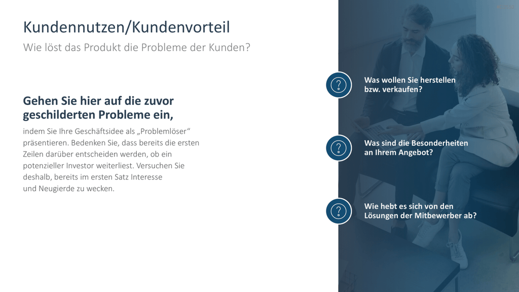 Businessplan PowerPoint-Vorlage