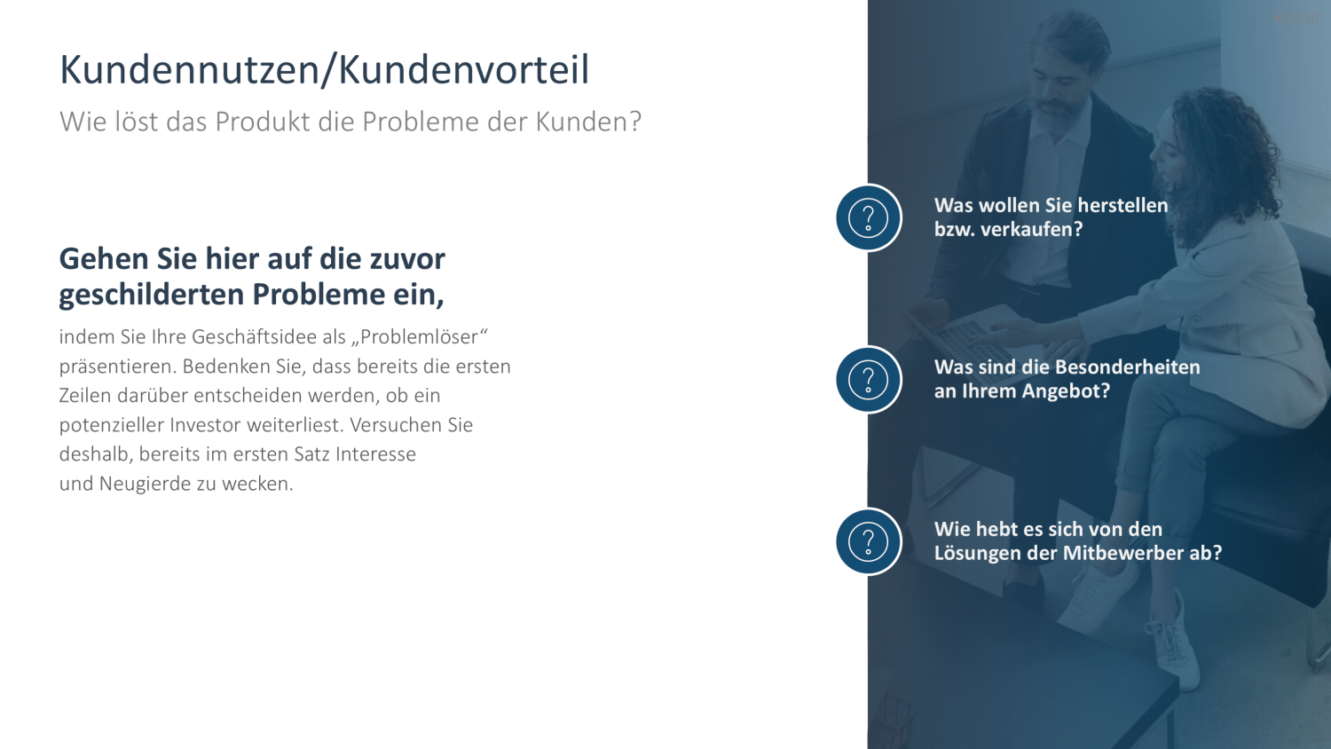 Businessplan PowerPoint-Vorlage
